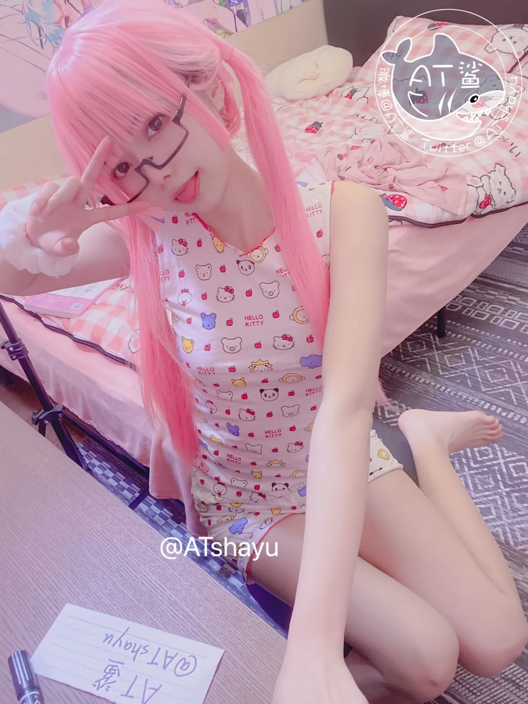 AT鲨 - 居家鲨鲨 [49P-75MB] tg@simisebaisi 【丝足阁】023.webp